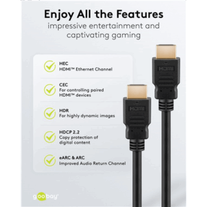 Goobay 80103 Soft HDMI High-Speed Cable with Ethernet | Soft | 2 m - Image 3