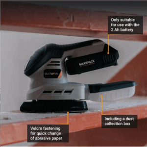 Batavia B.V. 18V Cordless Detail Sander - Image 5