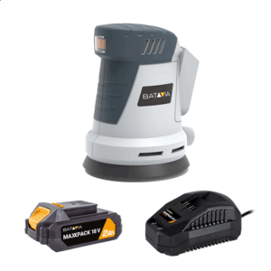 Batavia B.V. 18V Cordless Orbital Sander 125mm; Compact and balanced design for precise sanding - Image 2