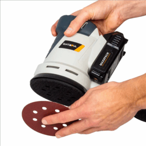 Batavia B.V. 18V Cordless Orbital Sander 125mm; Compact and balanced design for precise sanding - Image 3