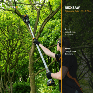 Batavia B.V. 18V Telescopic Pole 1.15-1.75m for 18V Nexxsaw and 18V Nexxcut | Telescopic Pole - Image 3