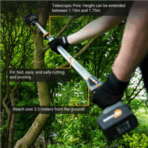 Batavia B.V. 18V Telescopic Pole 1.15-1.75m for 18V Nexxsaw and 18V Nexxcut | Telescopic Pole - Image 5