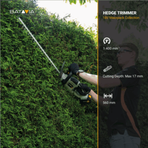Batavia B.V. 18V Cordless Hedge Trimmer 560mm | Trimmer - Image 9