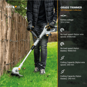 Batavia B.V. Cordless Grass Trimmer, 250 mm - Image 7