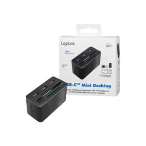 Logilink CR0046 USB 3.2 Gen 1 USB-C Mini Docking - Image 4