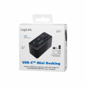 Logilink CR0046 USB 3.2 Gen 1 USB-C Mini Docking - Image 8
