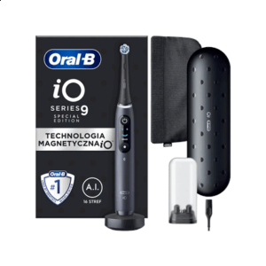 Oral-B Electric Toothbrush | iO9 Series | Rechargeable | For adults | Number of brush heads included 1 | Number of teeth brushing modes 7 | Black Special Edition