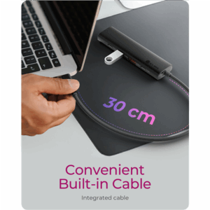 Raidsonic | 4-Port USB 3.2 Gen 2 Hub with Power Delivery | IB-HUB1437-CPD - Image 2