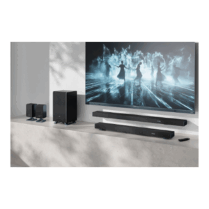 Sharp | 5.1.2 Dolby Atmos/DTS:X Soundbar with Wireless Subwoofer | HT-SBW55121(BK) | Bluetooth - Image 18