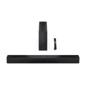 Sharp 2.1 Dolby Atmos/DTS Virtual:X Soundbar with Slim Wireless Subwoofer | HT-SBW310 | 330 W | Bluetooth | Wireless connection | Black - Image 15