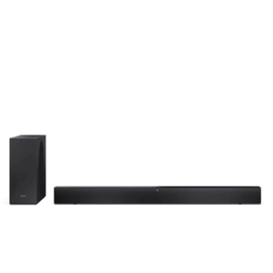 Sharp 2.1 Dolby Atmos/DTS Virtual:X Soundbar with Slim Wireless Subwoofer | HT-SBW310 | 330 W | Bluetooth | Wireless connection | Black