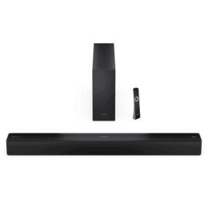 Sharp 2.1 Dolby Atmos/DTS Virtual:X Soundbar with Slim Wireless Subwoofer | HT-SBW310 | 330 W | Bluetooth | Wireless connection | Black - Image 2