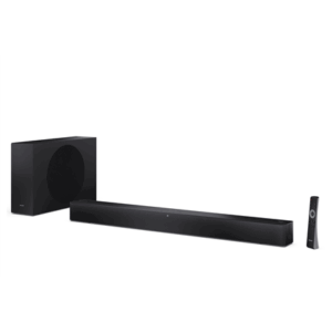 Sharp 2.1 Dolby Atmos/DTS Virtual:X Soundbar with Slim Wireless Subwoofer | HT-SBW310 | 330 W | Bluetooth | Wireless connection | Black - Image 3
