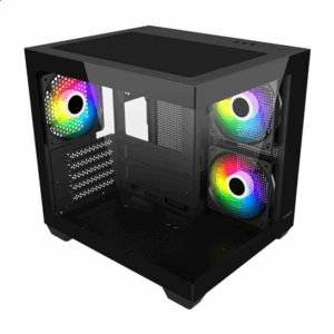 FSP Case | S140-BA | Black | Mini-ITX, uATX(M-ATX) - Image 2