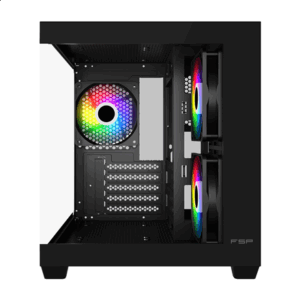 FSP Case | S140-BA | Black | Mini-ITX, uATX(M-ATX) - Image 3