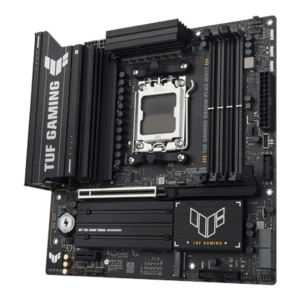 Asus TUF GAMING B850M-PLUS WIFI7 | Processor family AMD | Processor socket AM5 | DDR5 | Supported hard disk drive interfaces SATA, M.2 | Number of SATA connectors 4 - Image 3