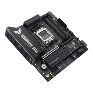 Asus TUF GAMING B850M-PLUS WIFI7 | Processor family AMD | Processor socket AM5 | DDR5 | Supported hard disk drive interfaces SATA, M.2 | Number of SATA connectors 4 - Image 4