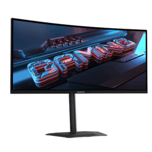 Gigabyte GS34WQCA | 34 " | VA | WQHD | 120 Hz | 1 ms | 3440 x 1440 pixels | 300 cd/m² | HDMI ports quantity 2 | Black - Image 3