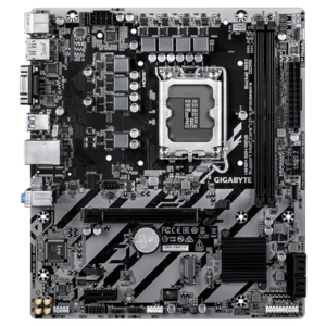 Gigabyte H810M S2H GEN5 | Processor family Intel | Processor socket LGA1851 | DDR5 | Supported hard disk drive interfaces SATA, M.2 | Number of SATA connectors 4 - Image 2