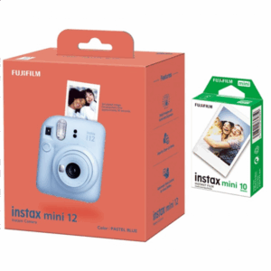 Fujifilm | Instax Mini 12 Camera + Instax Mini Glossy (10pl) | Pastel Blue | 800 - Image 4