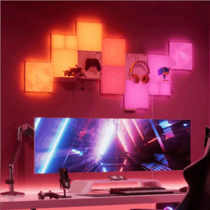 Nanoleaf Blocks Squares Add-On Kit (2 Panels) | 16M+ colours - Image 3