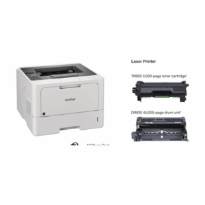 Brother HL-L5210DW | Mono | Laser | Printer | Wi-Fi | Maximum ISO A-series paper size A4 | Grey - Image 5