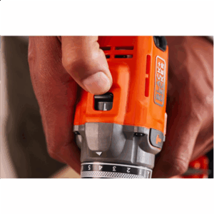 BLACK & DECKER 18V Cordless Drill (without battery and charger) | BCD383XN-XJ - Image 3