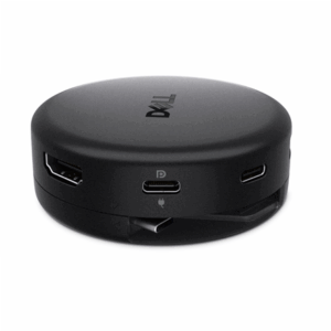 Dell Pro 7-in-1 USB-C Travel Hub - DA326 | Black - Image 3