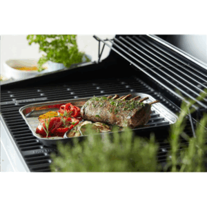 Barbecook | Reusable stainless steel grill pan, 34.5 x 24 x 3 cm | BC-ACC-7079 - Image 2
