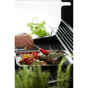 Barbecook | Reusable stainless steel grill pan, 34.5 x 24 x 3 cm | BC-ACC-7079 - Image 3