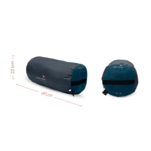 Easy Camp Raven I Square XL 5°C | Sleeping Bag | 220 x 100 cm | -8 to 9 °C | Left Zipper - Image 4