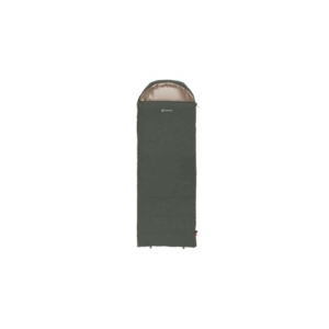 Outwell Campion Prime Green | Sleeping Bag | 215 x 80 cm | -10 to 8 °C | 2 way open - auto lock, L-shape