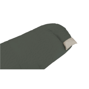 Outwell Campion Prime Green | Sleeping Bag | 215 x 80 cm | -10 to 8 °C | 2 way open - auto lock, L-shape - Image 2