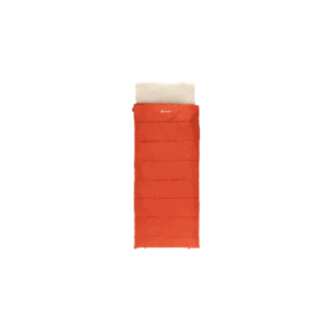 Outwell Contour Lux Red | Sleeping Bag | 220 x 85 cm | -19 to 15 °C | Right Zipper