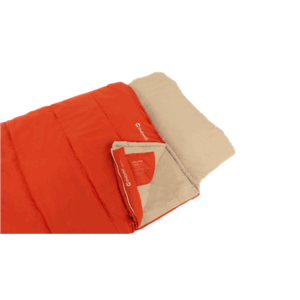 Outwell Contour Lux Red | Sleeping Bag | 220 x 85 cm | -19 to 15 °C | Right Zipper - Image 3