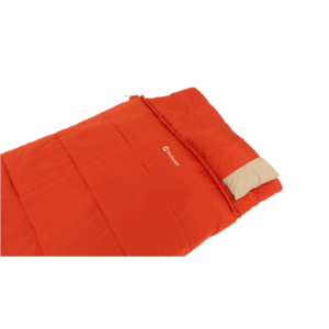 Outwell Contour Lux Red | Sleeping Bag | 220 x 85 cm | -19 to 15 °C | Right Zipper - Image 5