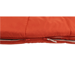 Outwell Contour Lux Red | Sleeping Bag | 220 x 85 cm | -19 to 15 °C | Right Zipper - Image 6