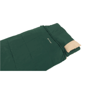 Outwell Contour Prime Green | Sleeping Bag | 220 x 85 cm | -13 to 16 °C | Right Zipper - Image 5