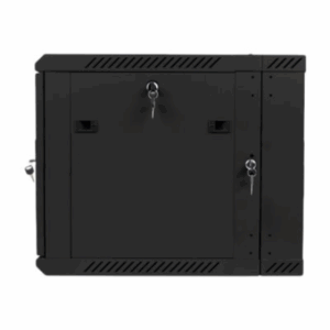 Lanberg | Rack cabinet 19" double-section wall-mount 9U/600x600 (flat pack) | WF02-6609-10B | Black - Image 7