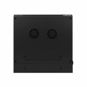 Lanberg | Rack cabinet 19" double-section wall-mount 12U/600x600 (flat pack) | WF02-6612-10B | Black - Image 5