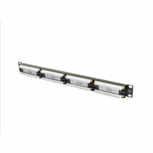 Lanberg | Patch Panel 24 port 1U 19" CAT.5E UTP | PPU5-1024-B | Black - Image 3