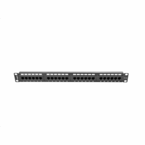 Lanberg | Patch Panel 24 port 1U 19" CAT.5E UTP | PPU5-1024-B | Black - Image 4