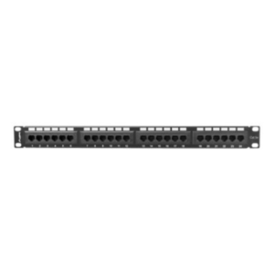 Lanberg | Patch Panel 24 port 1U 19" CAT.5E UTP | PPU5-1024-B | Black - Image 5