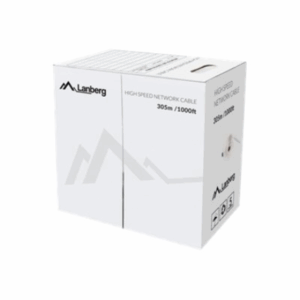 Lanberg | LAN Cable Cat.6 UTP, Solid CU Fluke Passed | LCU6-12CU-0305-S | 305 m | Grey - Image 3