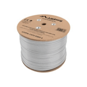 Lanberg | LAN Cable CAT.6A UFTP 305M Solid CU LSZH Grey CPR + Fluke Passed | LCUF6L-11CU-0305-S - Image 2