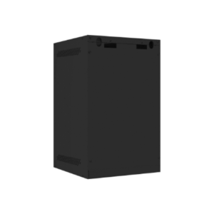 Lanberg | Rack cabinet 10" wall-mount 9U/280x310 for self-assembly with metal door (flat pack) | WF10-2309-00B | Black - Image 5