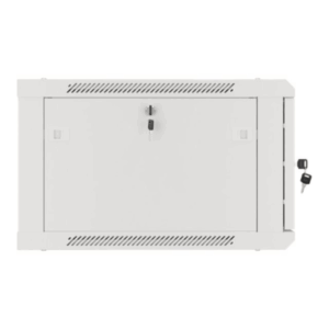 Lanberg | Rack cabinet 19" wall-mount 6U/600x600 for self-assembly with metal door (flat pack) | WF01-6606-00S | Grey - Image 11