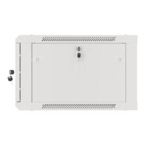 Lanberg | Rack cabinet 19" wall-mount 6U/600x600 for self-assembly with metal door (flat pack) | WF01-6606-00S | Grey - Image 12