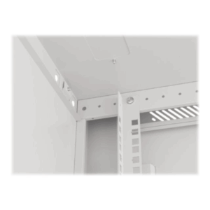 Lanberg | Rack cabinet 19" wall-mount 6U/600x600 for self-assembly with metal door (flat pack) | WF01-6606-00S | Grey - Image 13