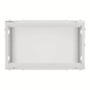 Lanberg | Rack cabinet 19" wall-mount 6U/600x600 for self-assembly with metal door (flat pack) | WF01-6606-00S | Grey - Image 4